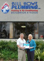 San Diego plumbing company, Bill Howe's own, Mark Card, wins coveted "IT of The Year" award